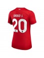 Liverpool Diogo Jota #20 Domácí Dres pro Dámské 2023-24 Krátký Rukáv